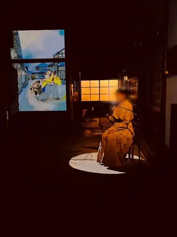 半田市で開催されたイベント食談はんだで朗読の演出に協力しました(2023-11-11)